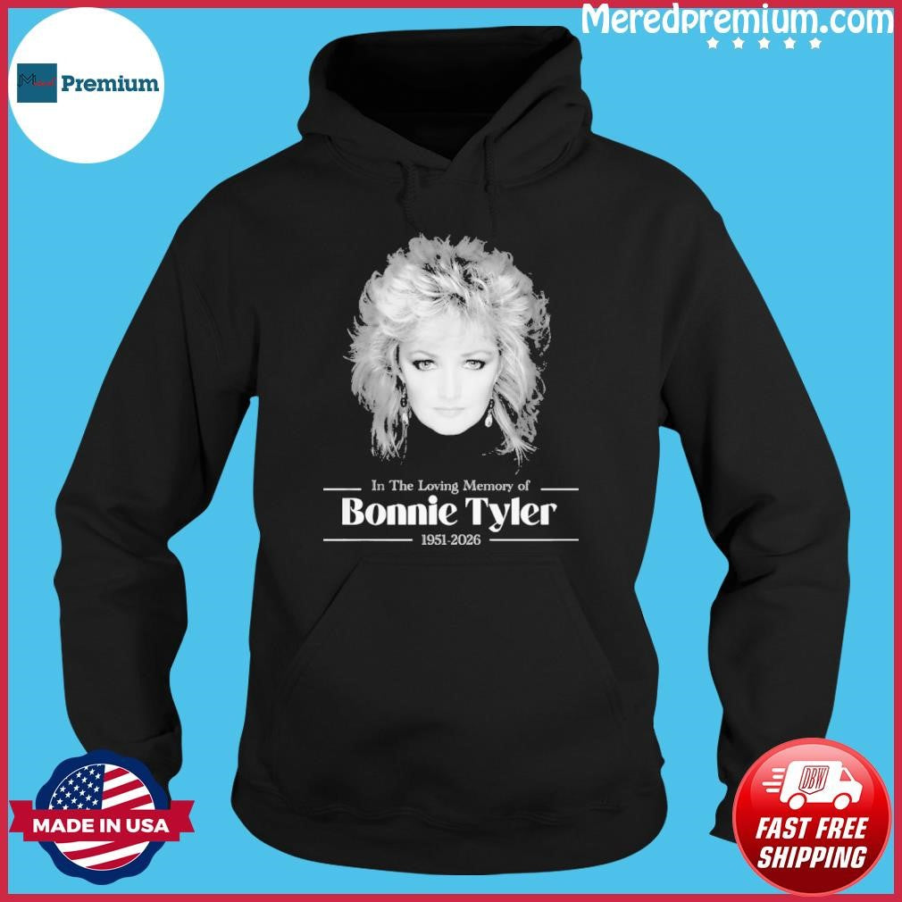 Bonnie Tyler Memorial 1951-2026 T-Shirt