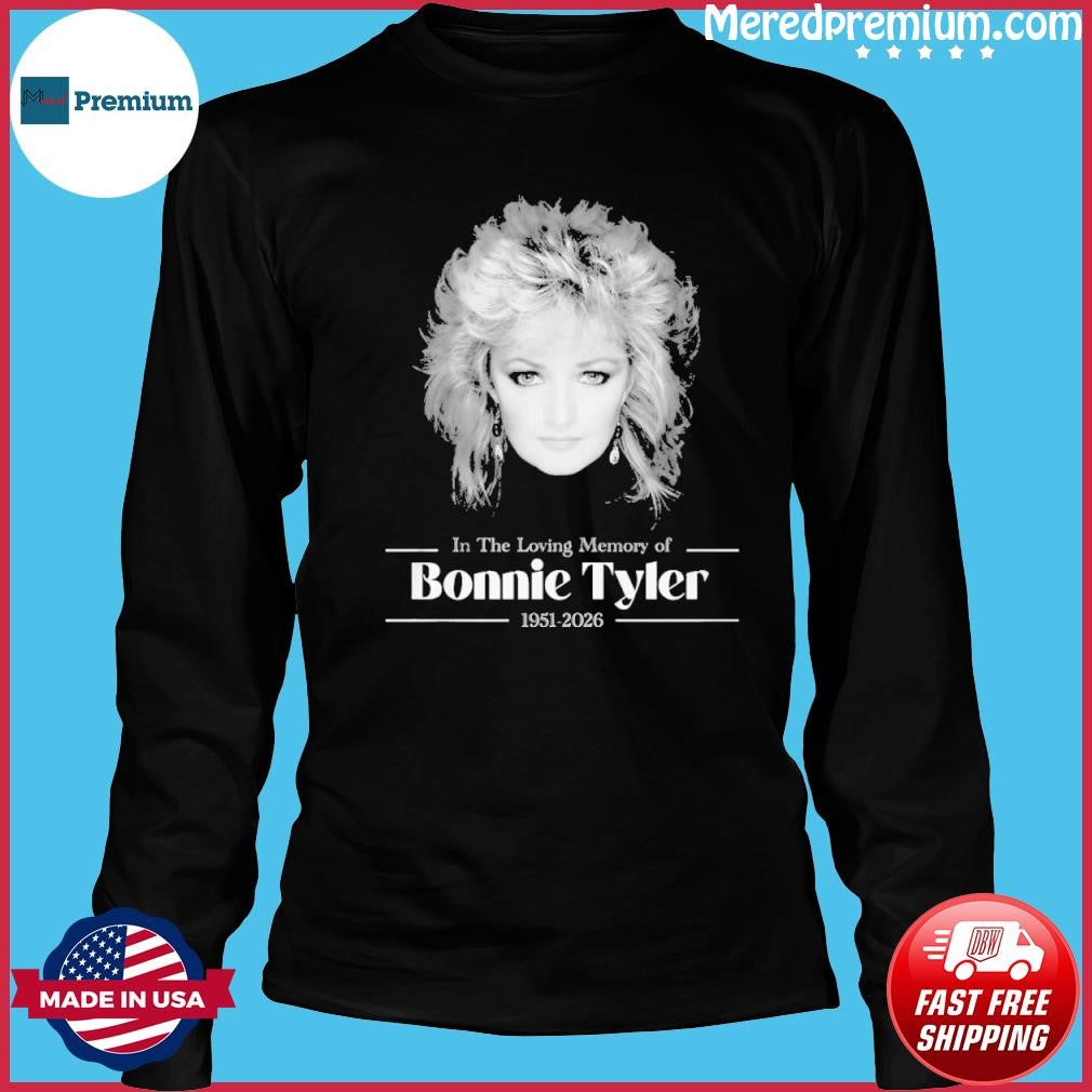 Bonnie Tyler Memorial 1951-2026 T-Shirt