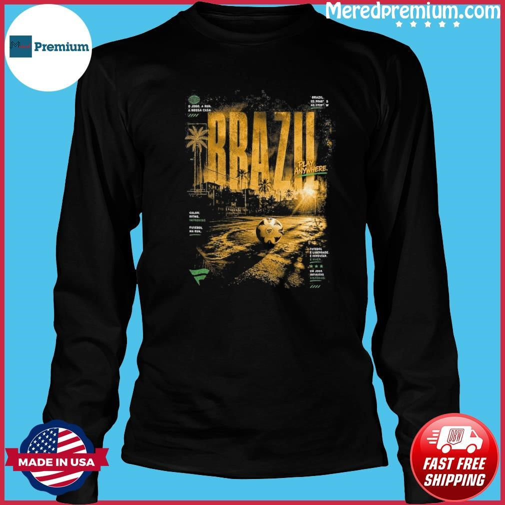 Brazil Streets Of The World 2026 World Cup T-Shirt