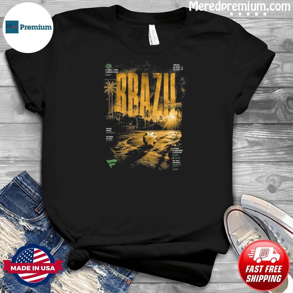 Brazil Streets Of The World 2026 World Cup T-Shirt