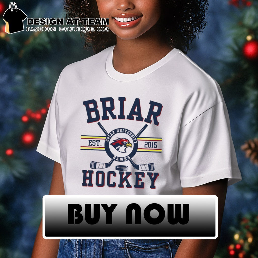Briar University Hawks Hockey Romance Novel Game Day est 2015 shirt