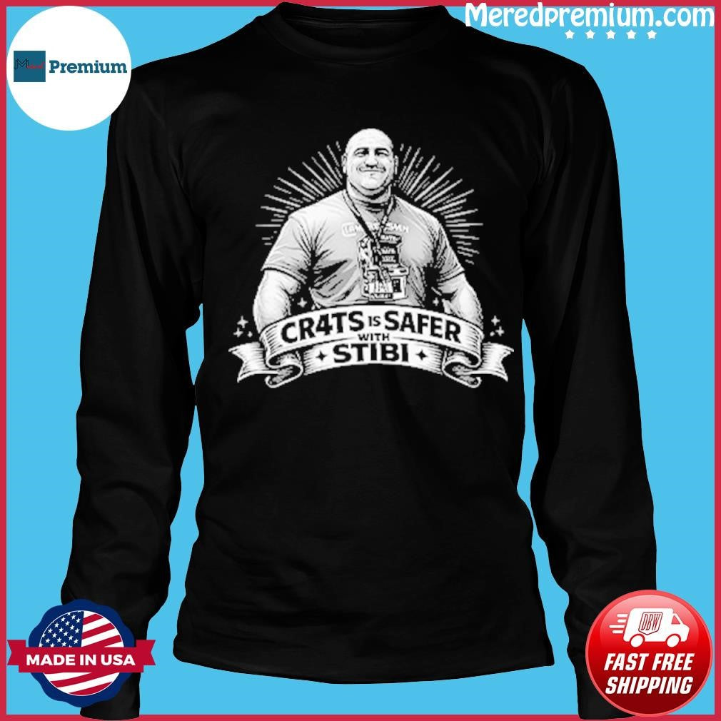 CR4TS Is Safer With Stibi T-Shirt