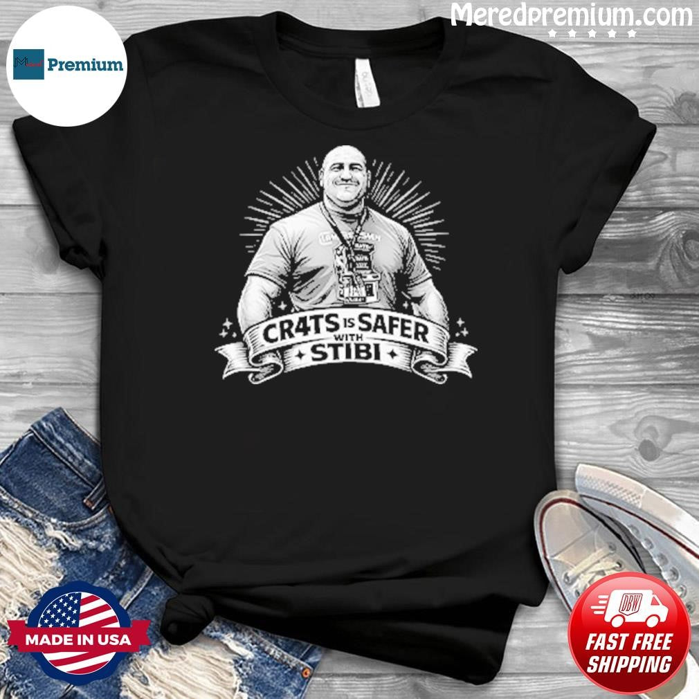 CR4TS Is Safer With Stibi T-Shirt