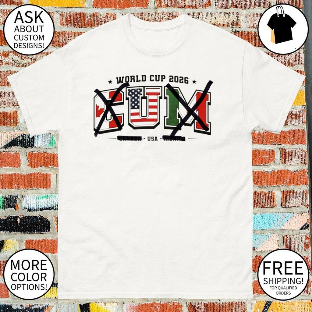 CUM only U World Cup 2026 United States USA Soccer shirt