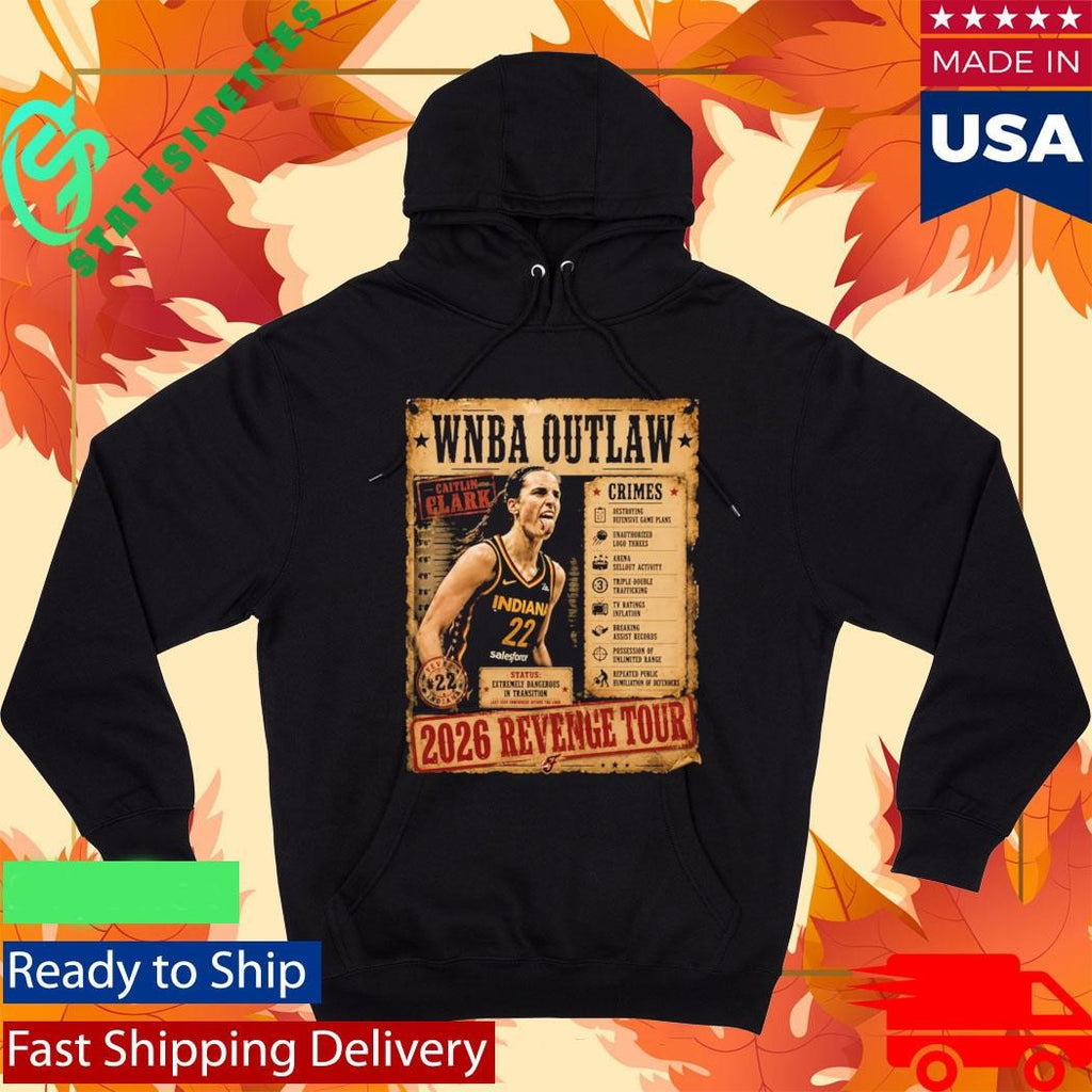 Caitlin Clark Outlaw 2026 Revenge Tour Shirt