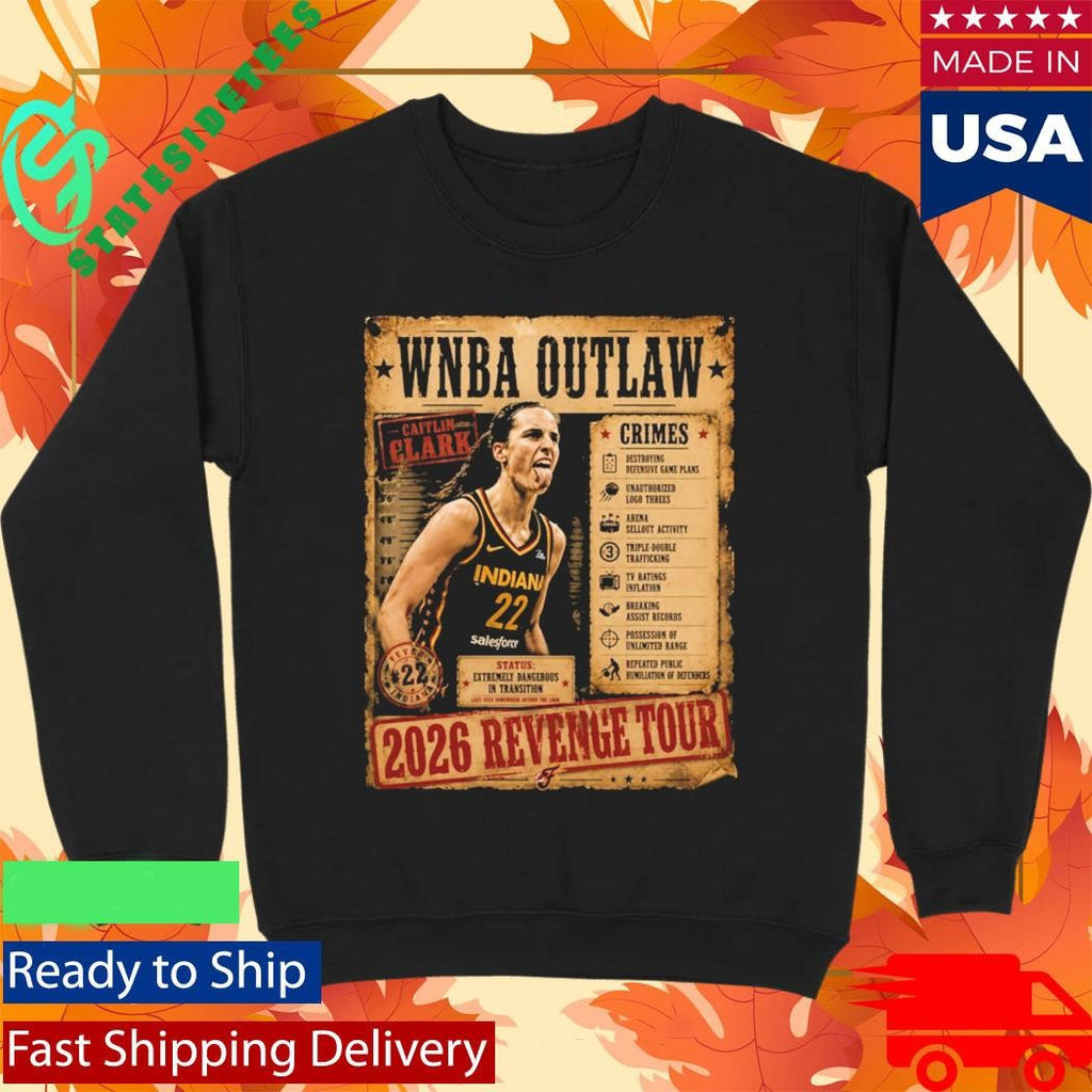 Caitlin Clark Outlaw 2026 Revenge Tour Shirt