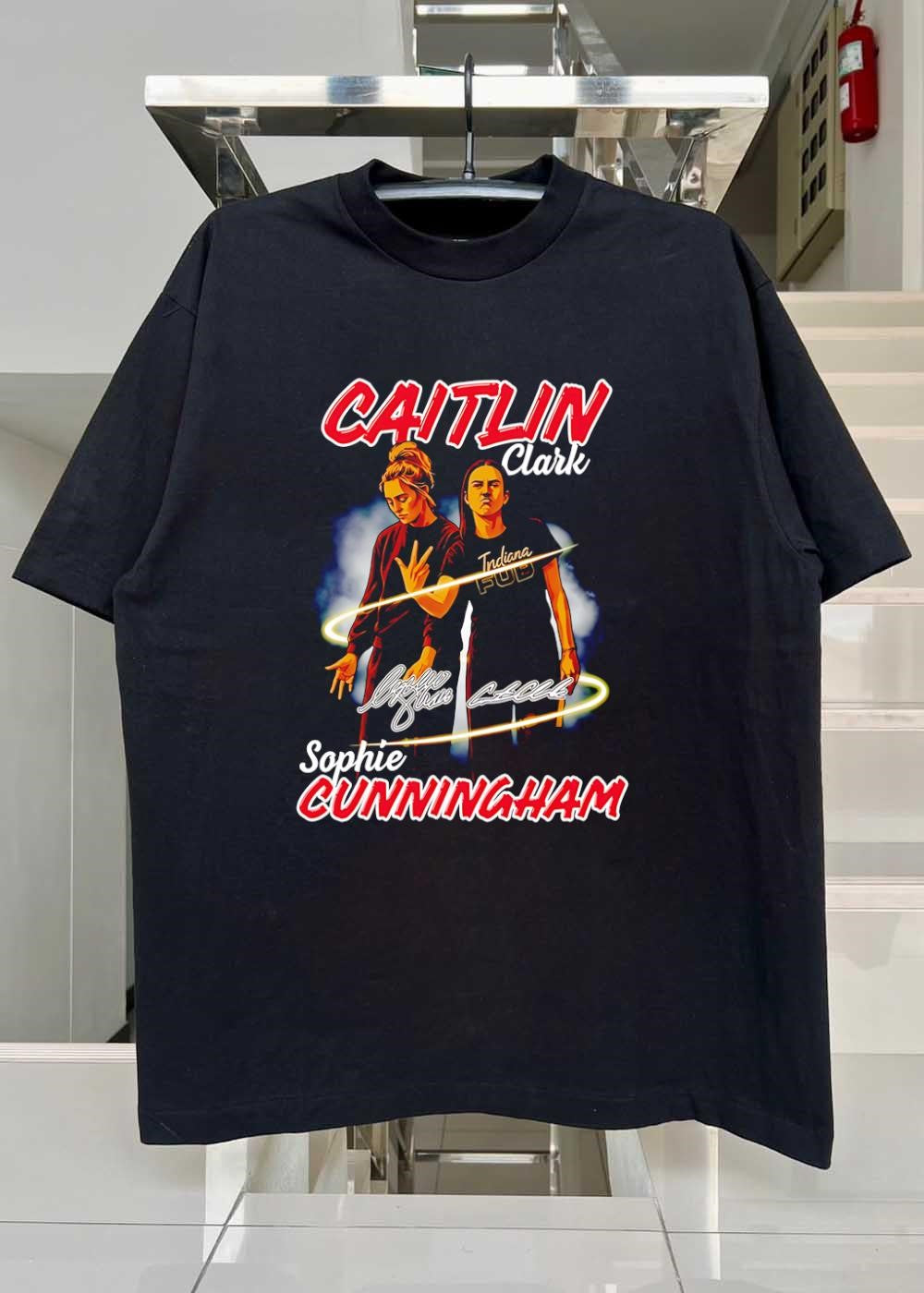 Caitlin Clark Sophie Cunningham Indiana Fever Shirt