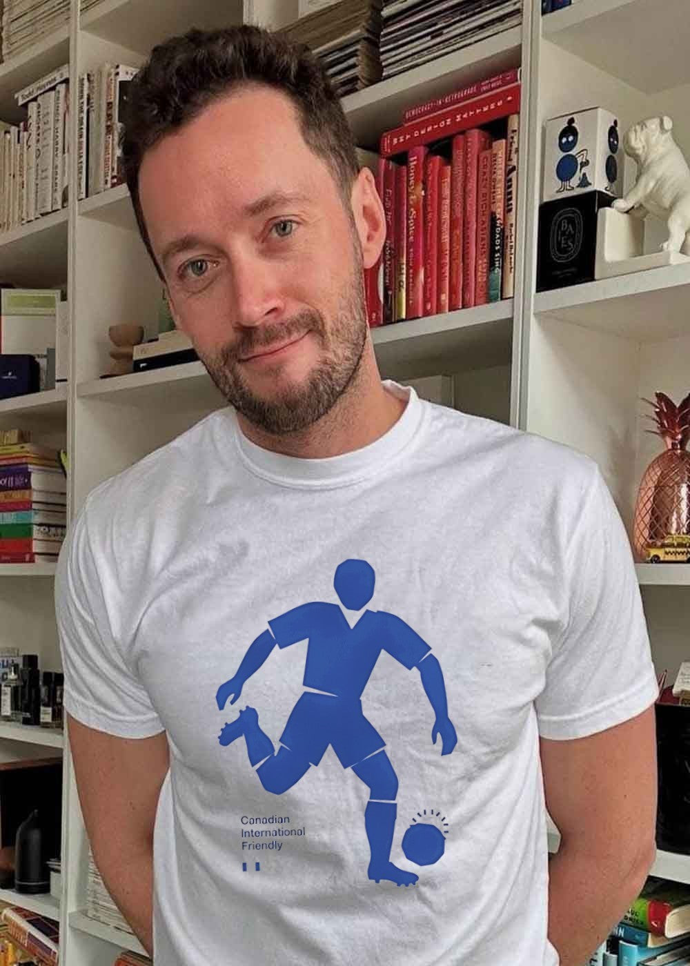 Canadian International Friendly Soccer Player Playing Shirt