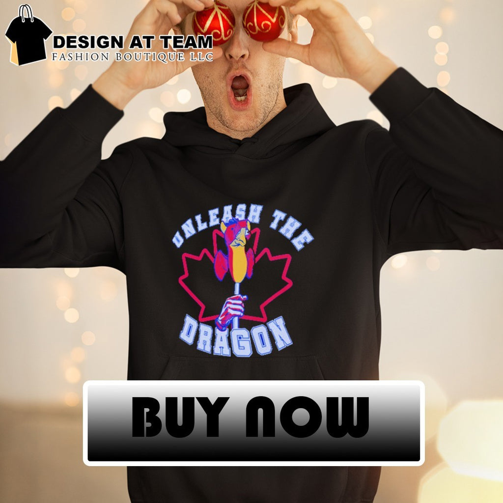 Canadian maple leaf Toronto Baseball Unleash The Dragon shirt