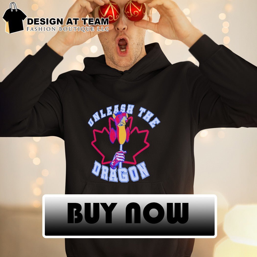 Canadian maple leaf Toronto Baseball Unleash The Dragon shirt