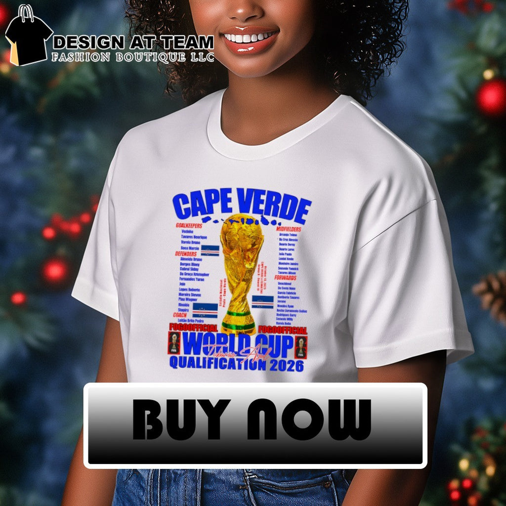 Cape Verde Fogo Official World Cup Qualification 2026 shirt