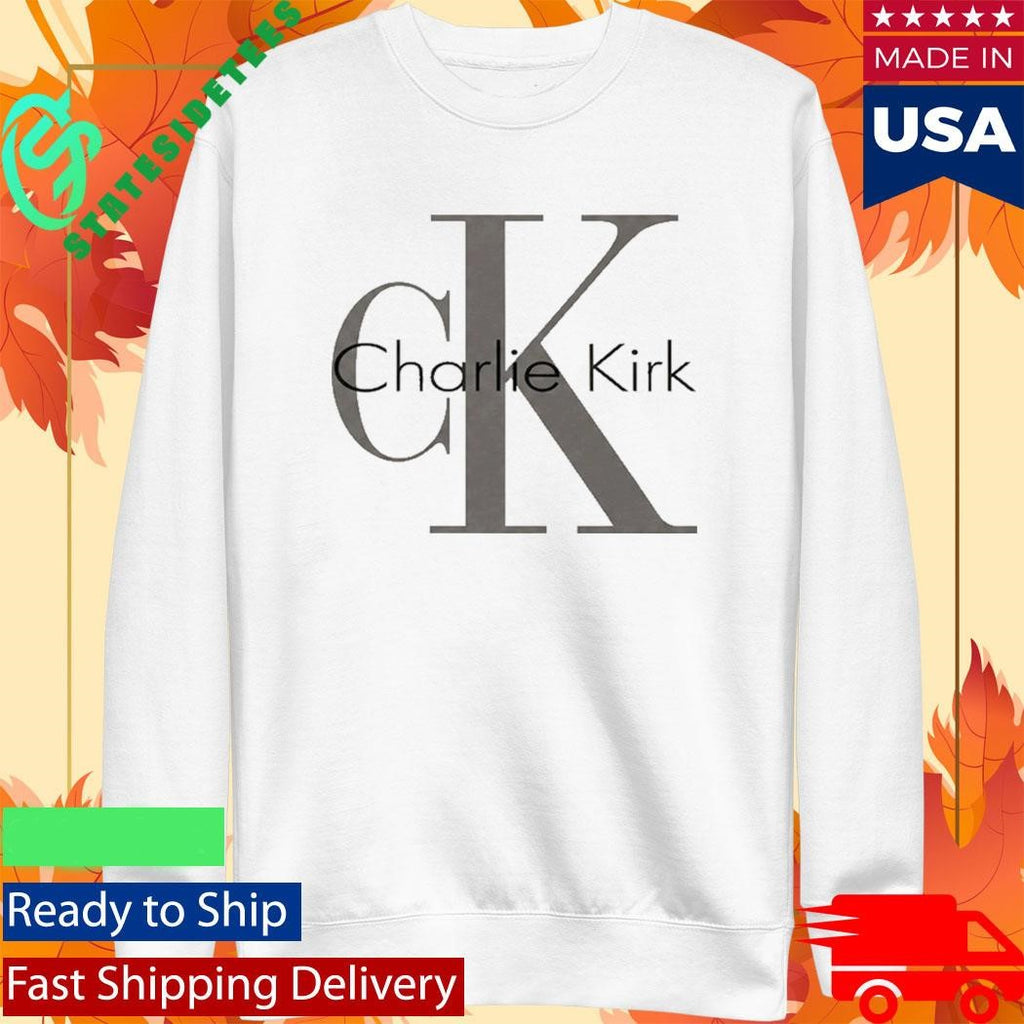 Charlie Kirk CK Logo Shirt
