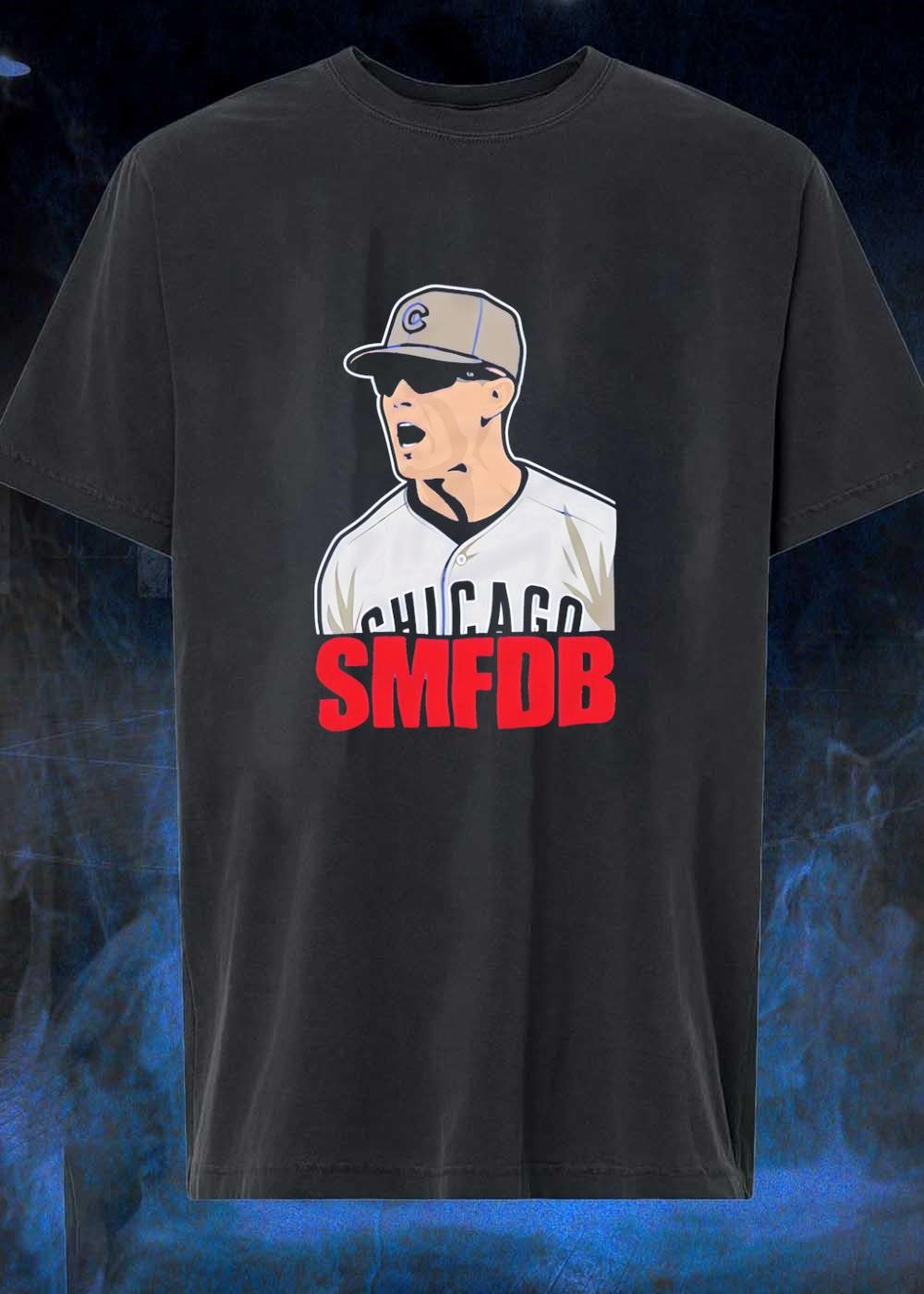 Chicago Cubs SMFDB Manager Yelling Graphic T-Shirt