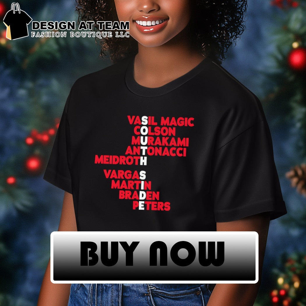 Chicago White Sox South Side Baseball Names 2026 Vasil Magic Colson Murakami Antonacci shirt
