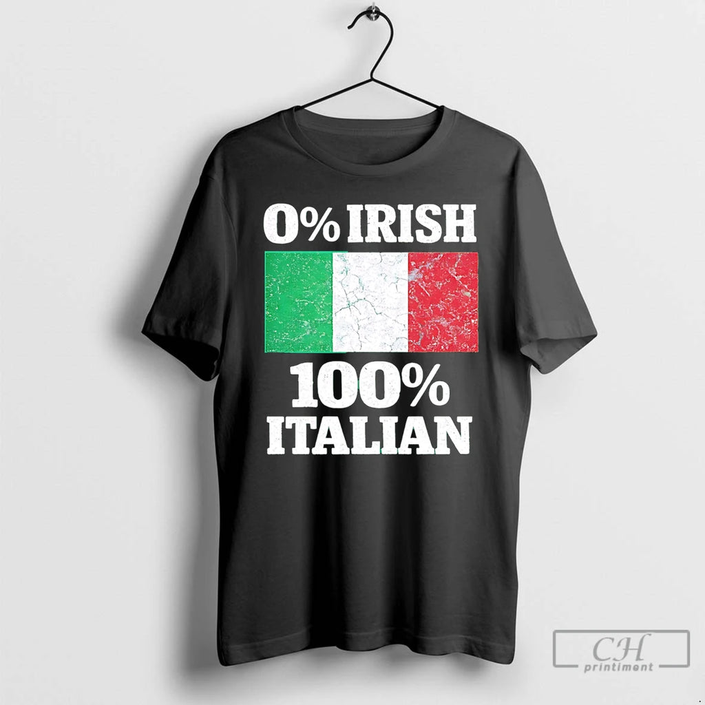 Classic 0 Irish 100 Italian Flag