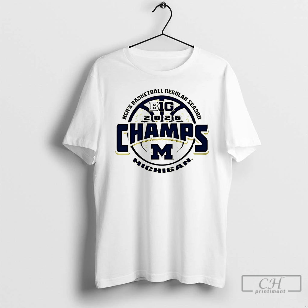 Classic 2026 Big Ten Mens Basketball Regular Season Champions Michigan Wolverines