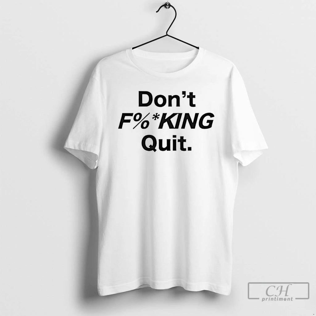 Classic Anthony Kim Wearing Dont Fucking Quit