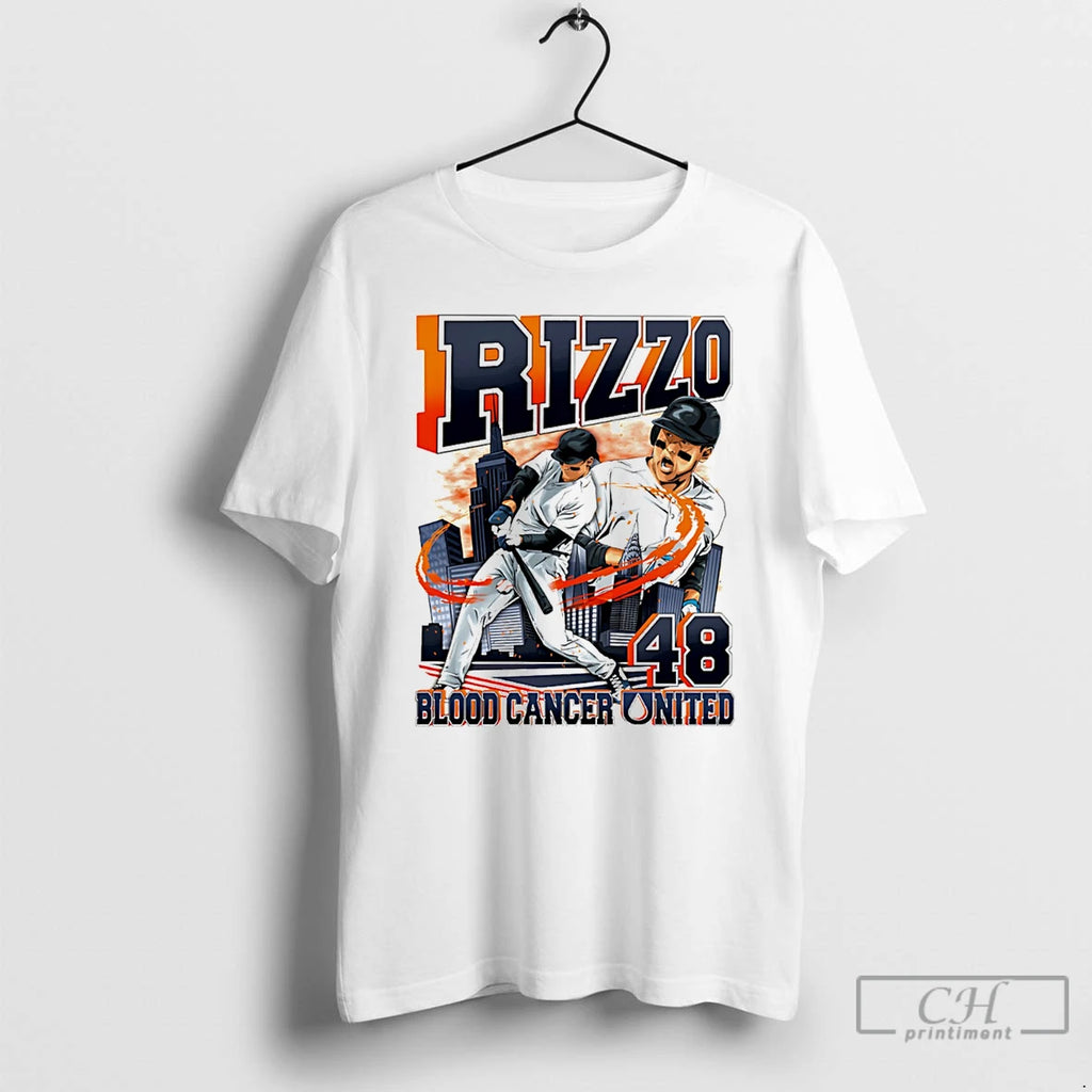 Classic Anthony Rizzo Bcu Hand Drawn Artwork