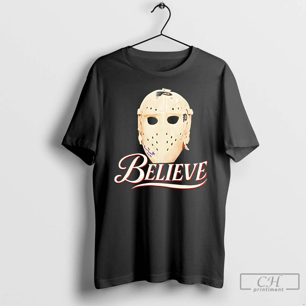 Classic Believe Jason Vahooeae Mask Flyers Hockey