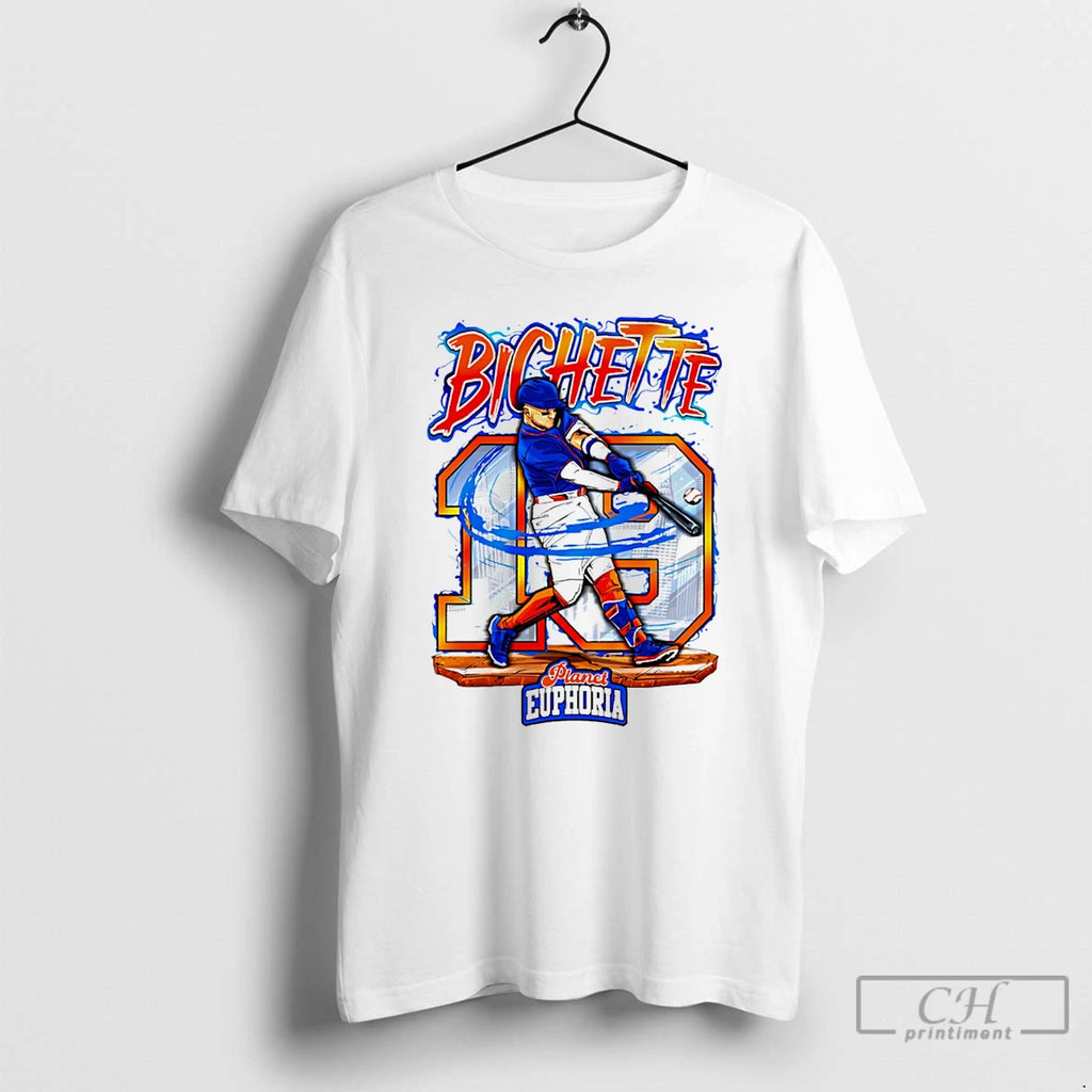 Classic Bo Bichette New York Mets Hand Drawn Artwork