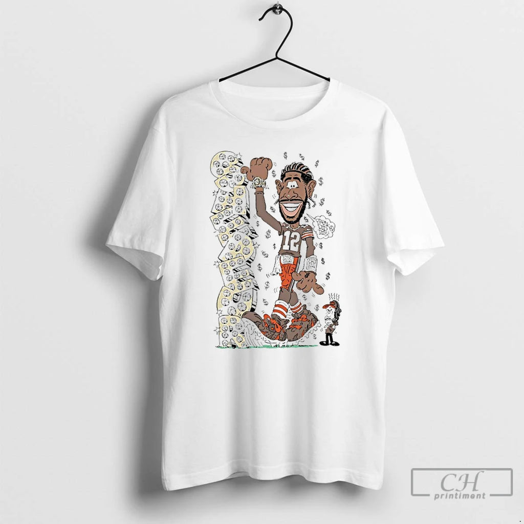 Classic Browns Shedeur Sanders Frdvko Did Dis Player Caricature