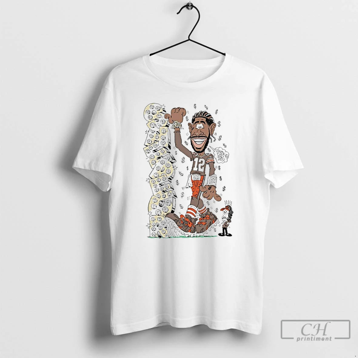 Classic Browns Shedeur Sanders Frdvko Did Dis Player Caricature