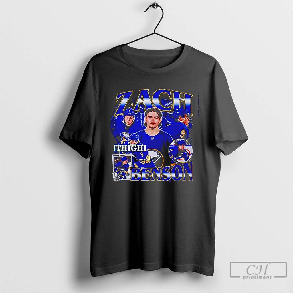 Classic Buffalo Sabres Zach Benson Hockey Bootleg