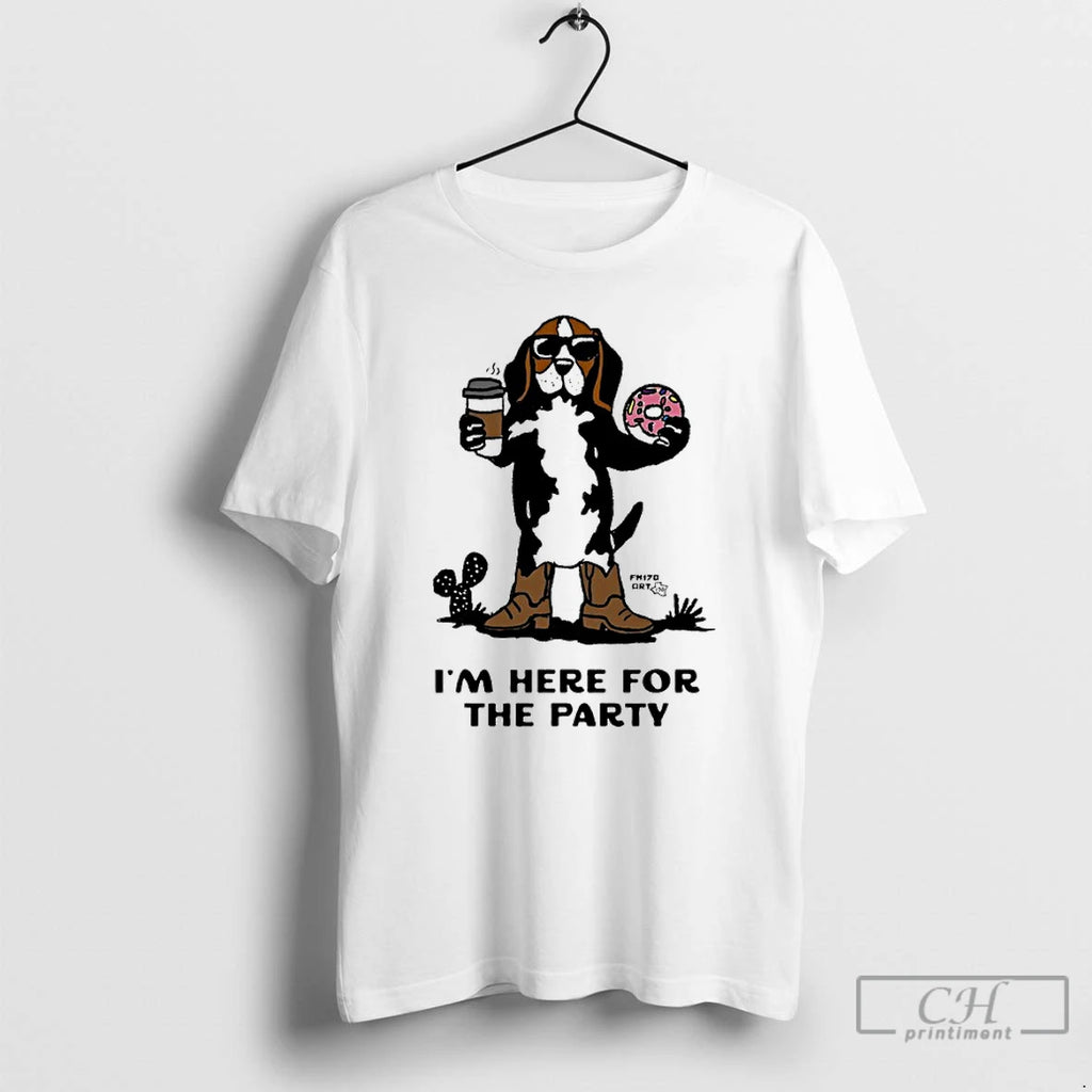 Classic Cz1mvljs Beagle Dog Cowboy Boots Im Here For The Party
