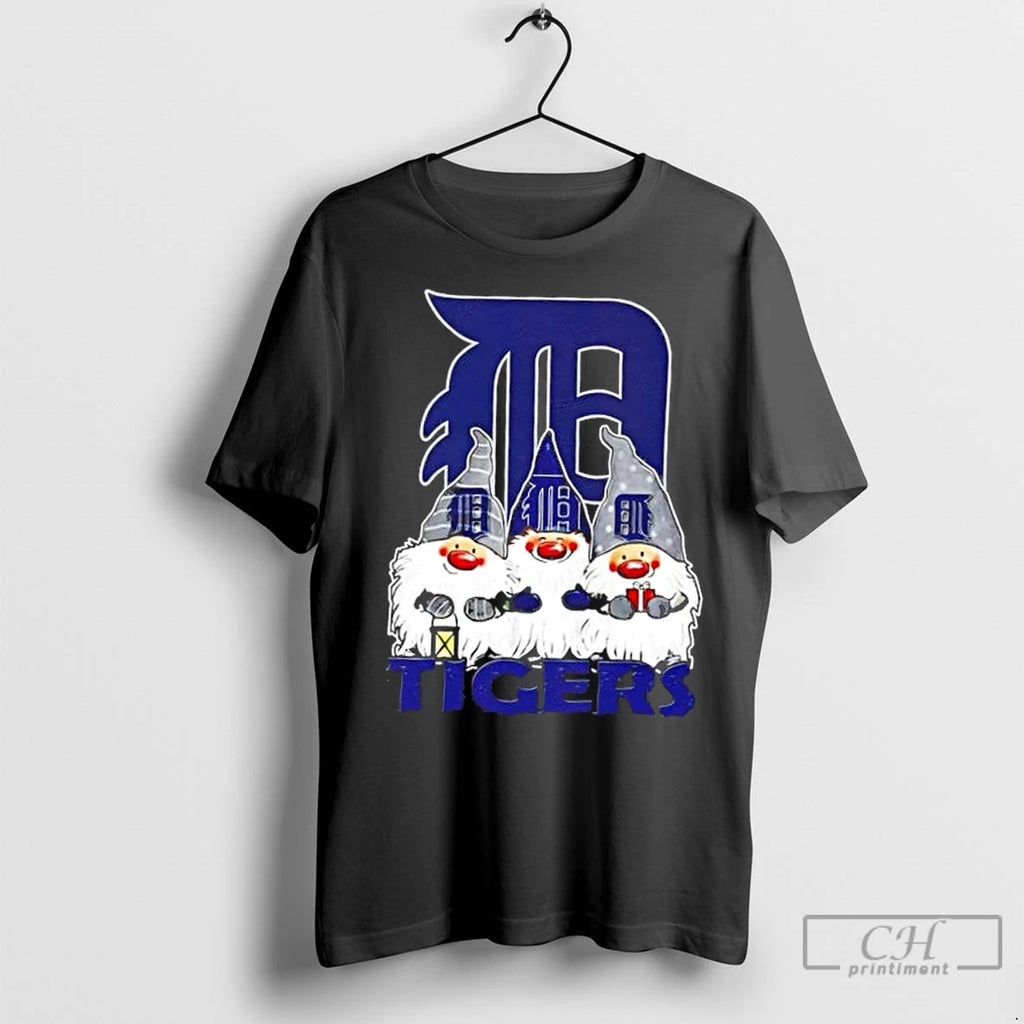 Classic Detroit Tigers X Gnomes Xmas Christmas