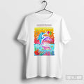 Classic Dolphin Mentally Im Here Rainbow