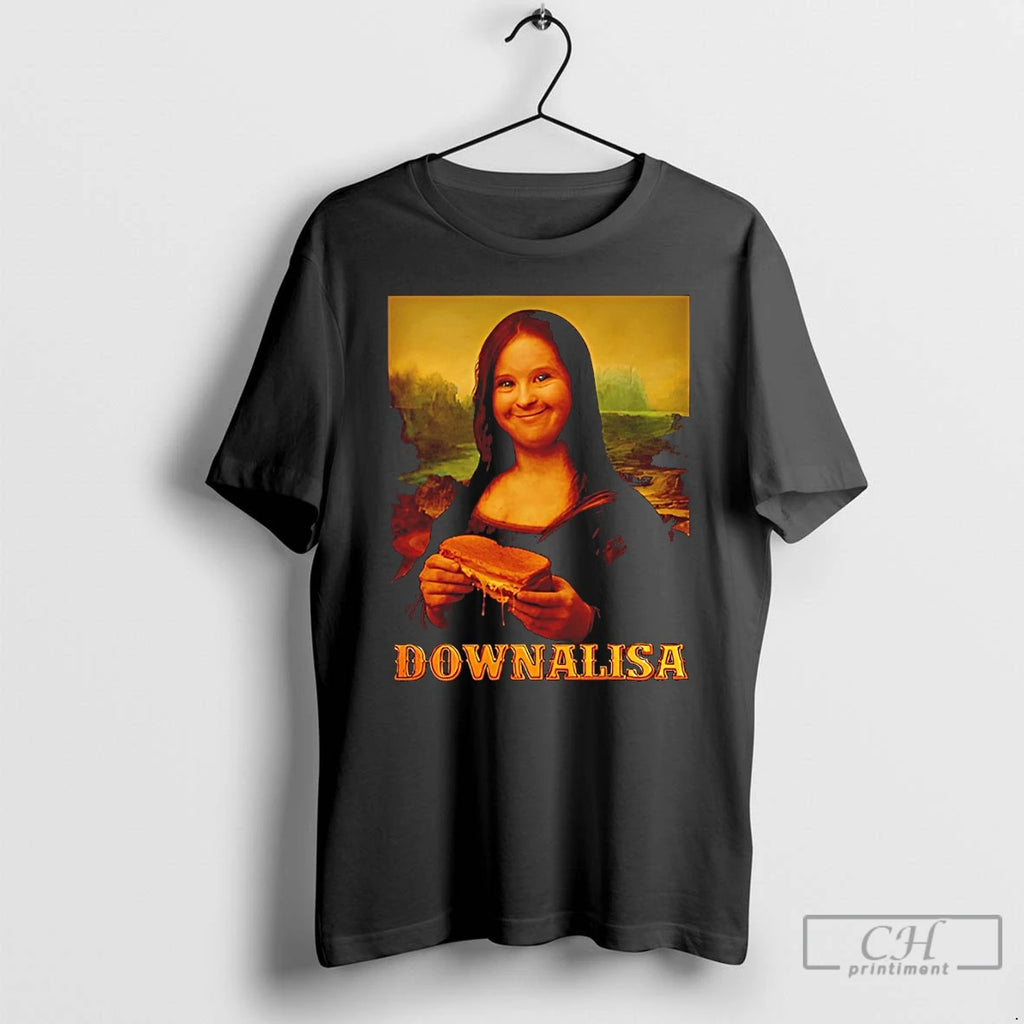 Classic Downlisa Mona Lisa Parody
