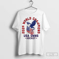 Classic Eagle 2026 World Champions Usa Owns Hockey American Flag
