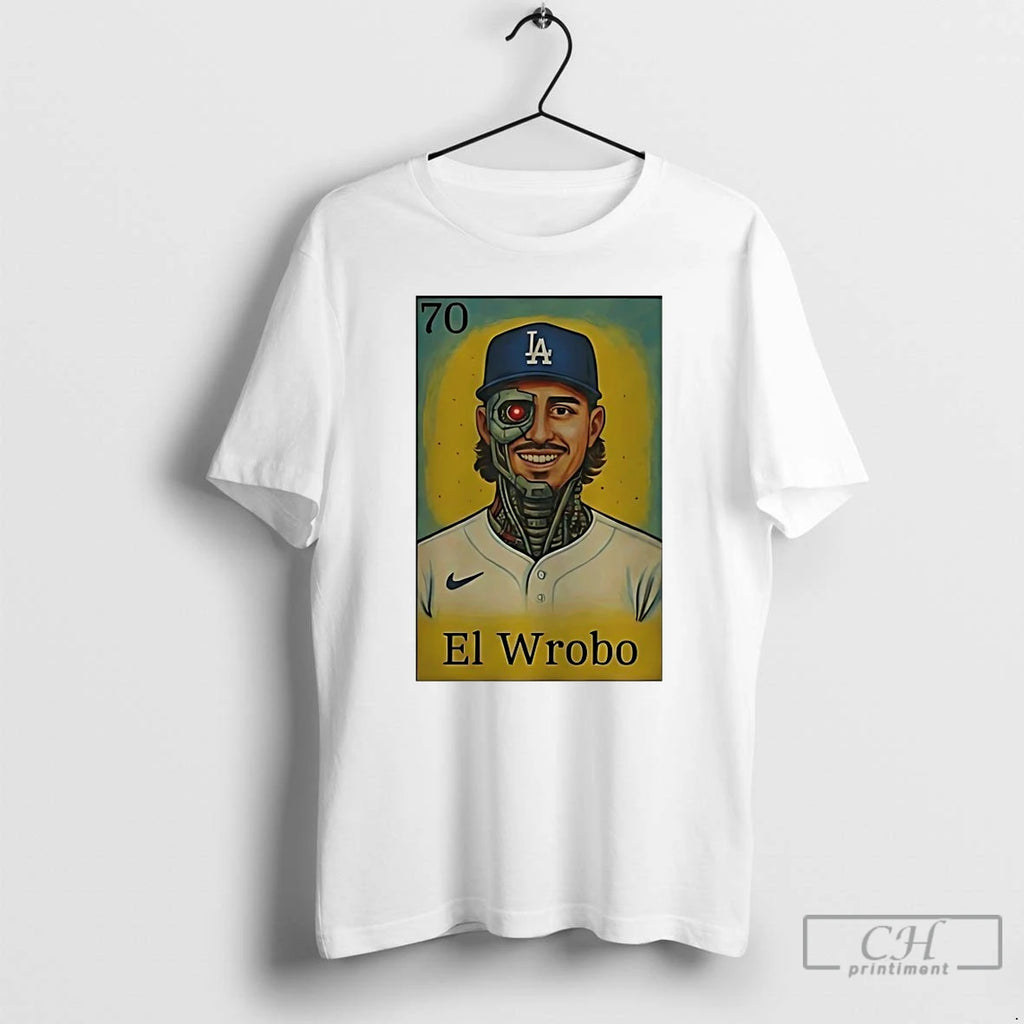 Classic El Wrobo Justin Wrobleski Los Angeles Dodgers Card