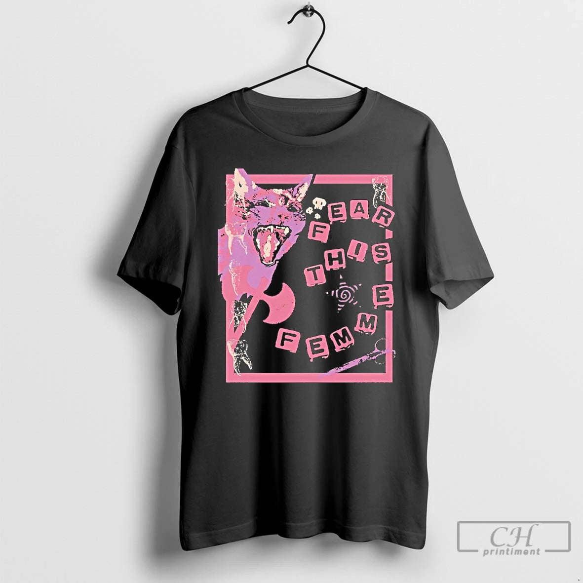 Classic Fear This Femme Cat Vintage