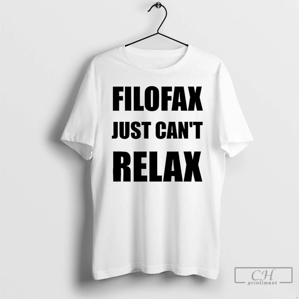 Classic Filofax Just Cant Relax