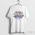 Classic Floral 250th Anniversary Wildflower Independence Day