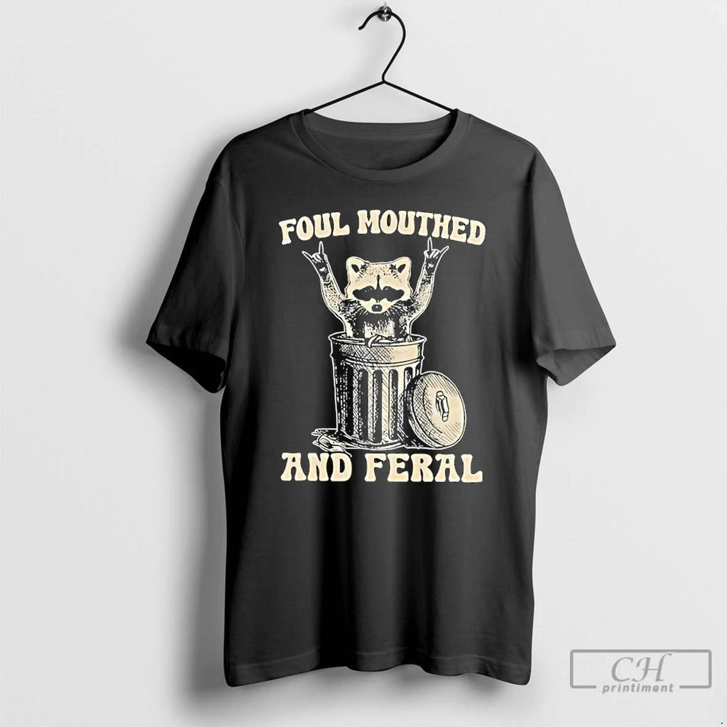 Classic Foul Mouthed And Feral Raccoon