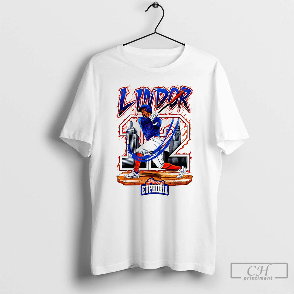 Classic Francisco Lindor New York Mets Hand Drawn Artwork