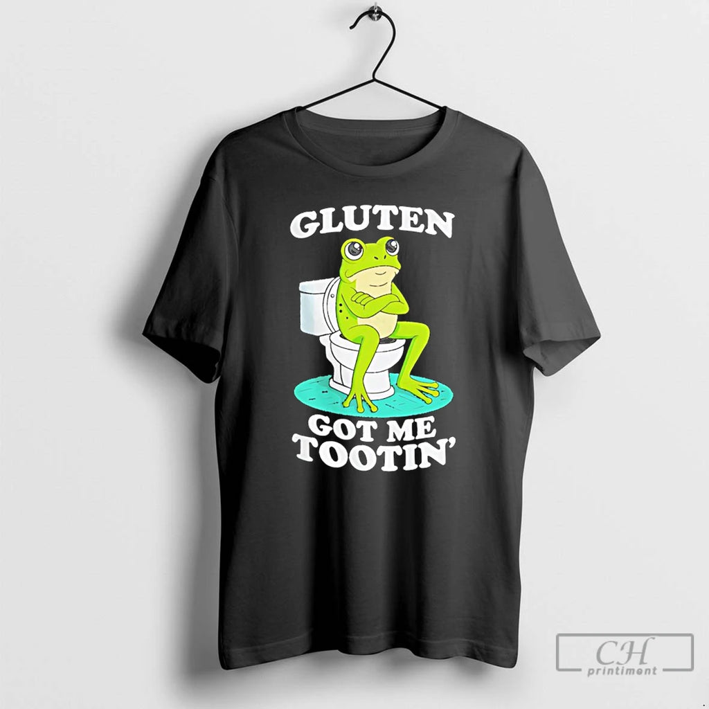 Classic Frog Gluten Got Me Tootin Meme