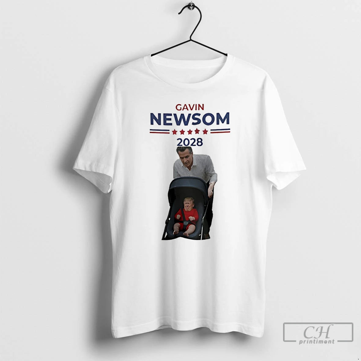 Classic Gavin Newsom 2028 Funny Anti Trump Parody