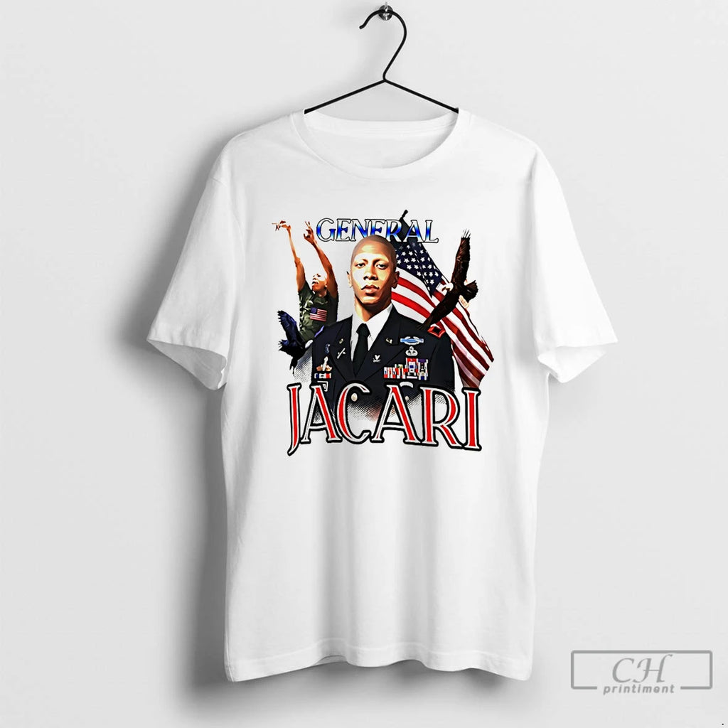 Classic General Jacari Virginia Cavaliers Usa Flag Graphic