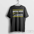 Classic Genius Definition Joke Funny Smart Clever
