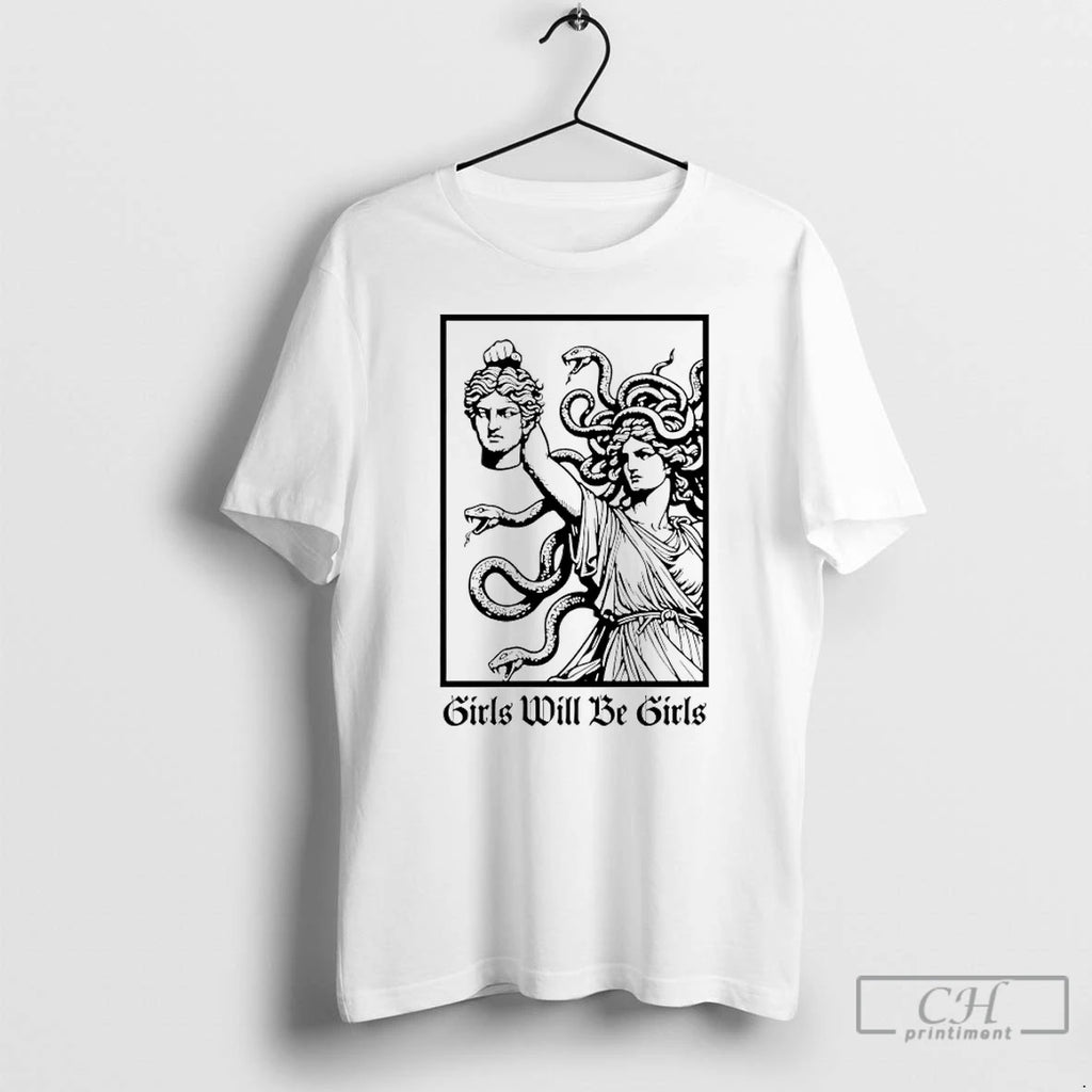 Classic Girl Will Be Girls Medusa Feminist Art