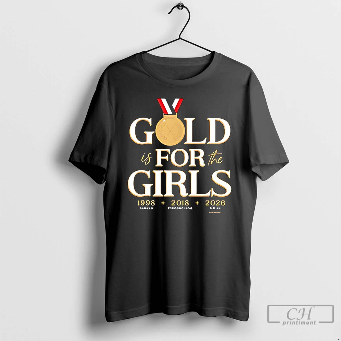 Classic Gold Is For The Girls Usa Hockey 2026