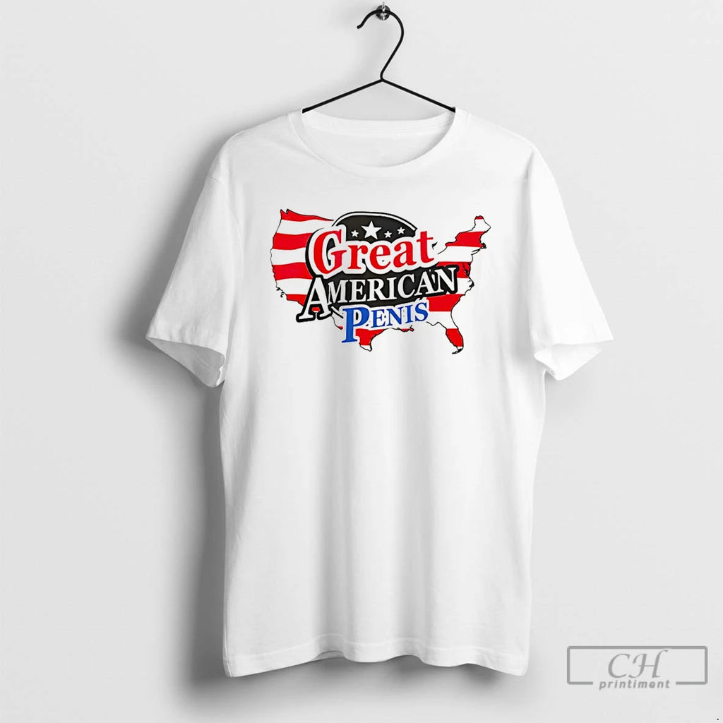 Classic Great American Penis Map