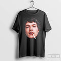 Classic Heated Rivalry Hockey Connor Storrie And Ilya Rozanov Middle Finger Big Face T Shirts