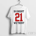 Classic Hilary Knight 21 In Knight We Trust Usa Hockey Gold Medal T Shirts Sweater