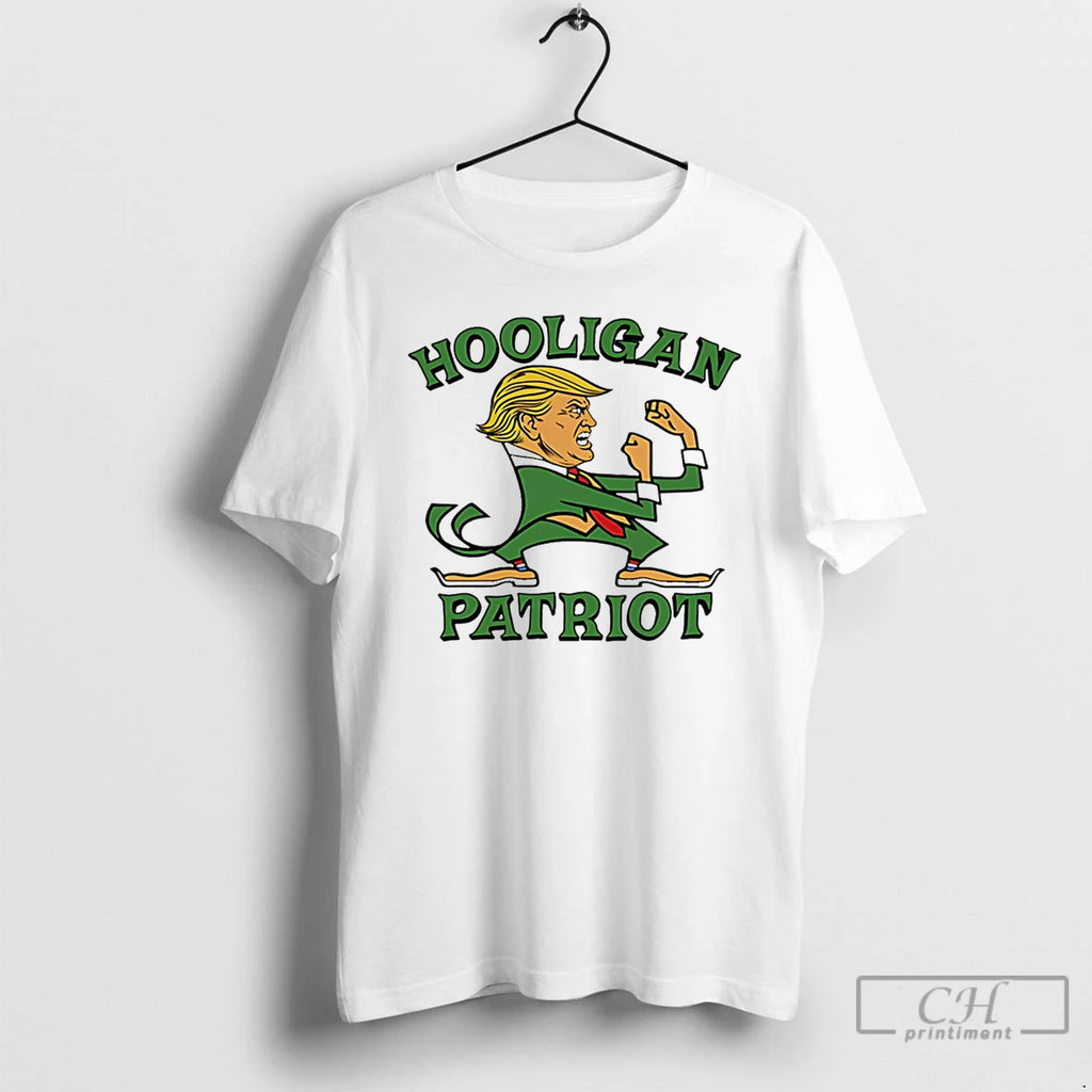 Classic Hooligan Patriot Trump Cartoon