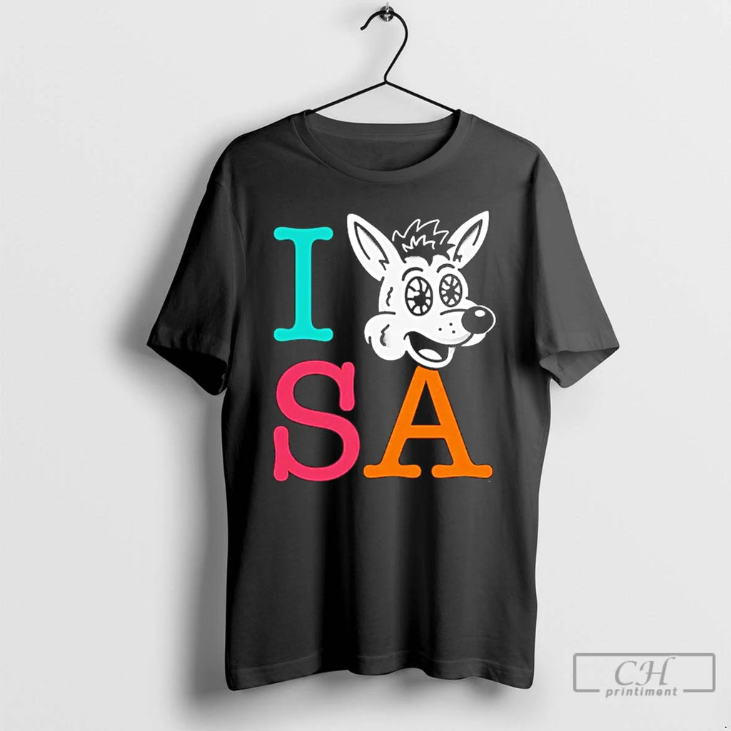 Classic I Love Sa Coyote Spurs Basketball