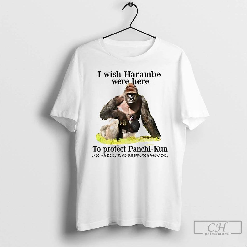 Classic I Wish Harambe Were Here To Protect Panchikun